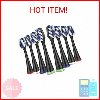 Replacement Toothbrush Heads for Waterpik Complete Care 5.0/9.0 (CC-01/WP-862), 