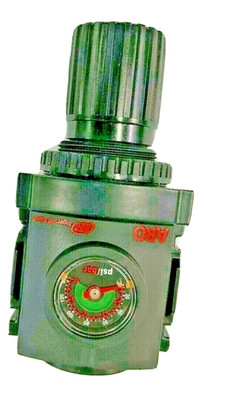 R372C1-600 ARO Ingersoll Rand Luftregler 3/8 Zoll mit Spülmessgerät 140 psi