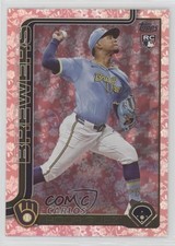 2025 Topps Series 1 Flowers 36/50 Carlos Rodriguez #16 0rd2