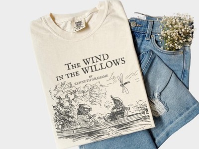 Wind in the Willows 100 Cotton Shirt Vintage Book Illustration Tee Classic