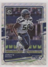 2020 Panini Donruss Optic Rookies Wave Prizm 10/199 Jordyn Brooks #107 0z45