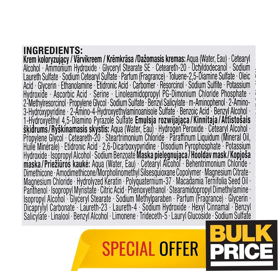 Paleta ICC 10-1 Plata Escarchada/Rubio Ceniza Calidad Salón Color de Cabello Paquete de 3 Foto 2 de 4