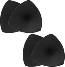 2 Pairs Bra Cups Inserts Triangle Sports Push Up Breast Bra...