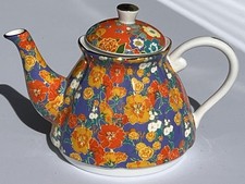 T2 Teapot & Infuser Fine Bone China Orange Yellow Purple Turquoise Gold 500 ml