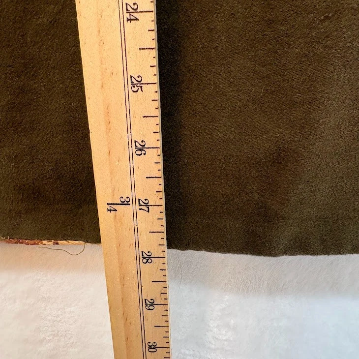 Handmade Women's Vest Vintage 70's Reversible Animal Print/ Faux Suede Sz M/L - Image 4 of 4