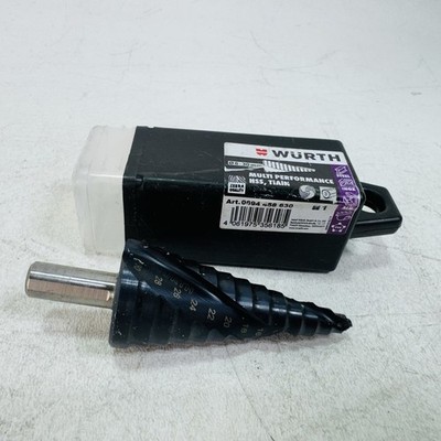 WURTH HSS stepped tw. drill bit Multi Performance TiAlN / 0694458630 /06-30mm