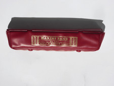 VTG HOHNER MARINE BAND HARMONICA 365/28 KEY OF C- 14 HOLE W/ CASE GERMANY