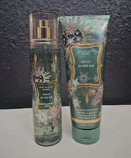 New Bath Body Works "Magic In The Air" 2pc Body Care Set: Mist Body Cream