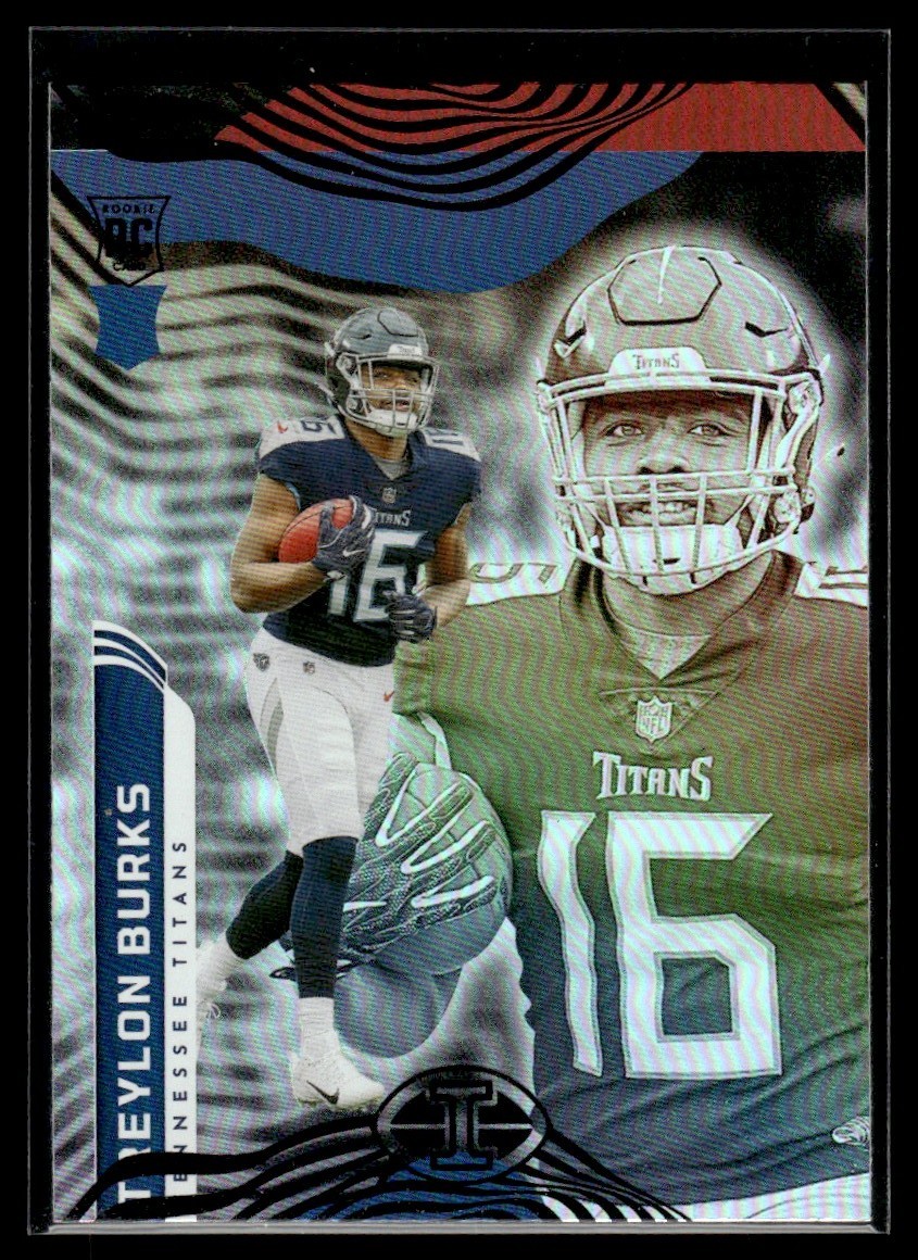 2022 Panini Illusions Treylon Burks Rookie Tennessee Titans #53