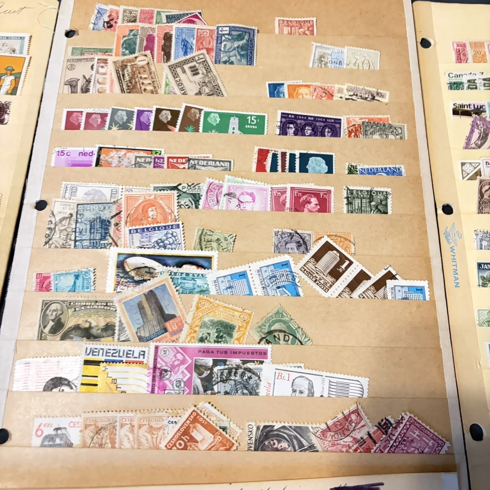 MEGA LOT 2,000+ Stamps - 5 Lots / 1 Auction US Worldwide Rare Vintage Collection - Image 4 of 4