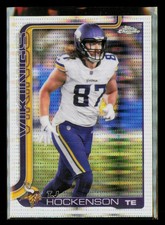 2025 Topps Chrome T.J. Hockenson Pulsar Refractor #200