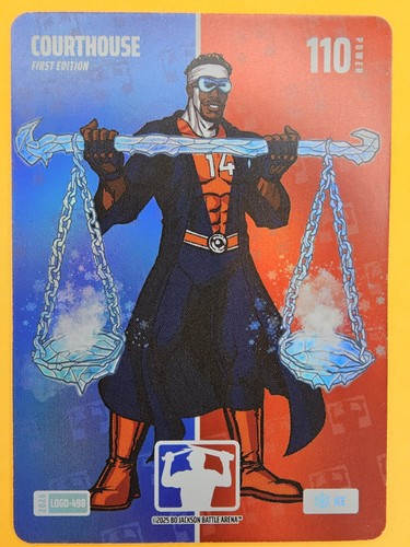 2025 Bo Jackson Battle Arena Courthouse Courtland Sutton ICE Logo Battlefoil