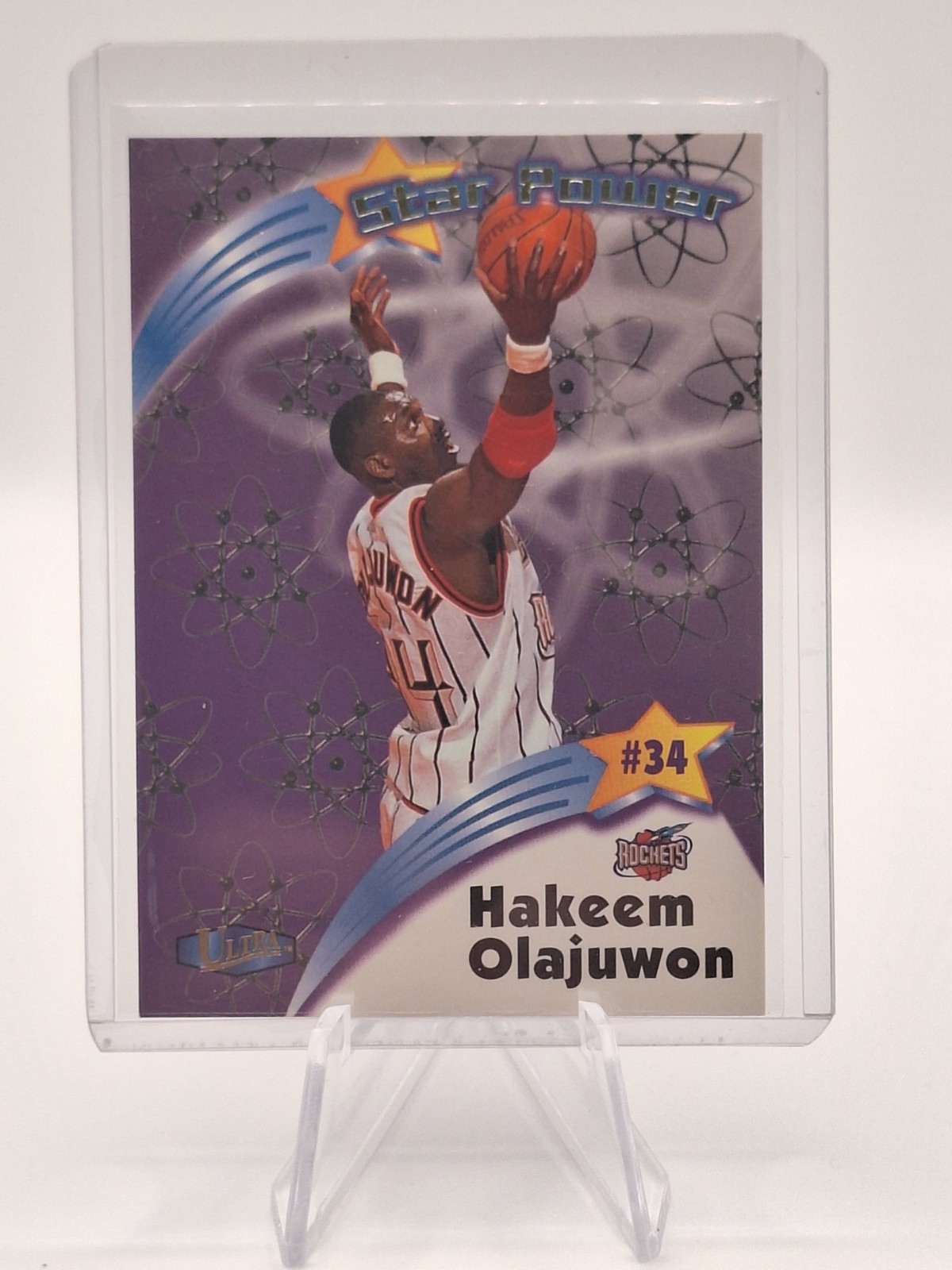 1997-98 Fleer Ultra Star Power Hakeem Olajuwon #17SP Houston Rockets The Dream