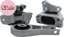 3PCS Engine Motor Mount Set for Jeep Renegade Compass Fiat 500X