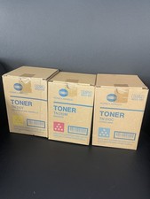 NEW Konica Minolta TN310 Toner 3 lot TN310C TN310M TN310Y Bizhub C350 C351 C450