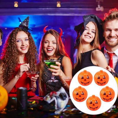 6 Pcs Mini Kürbis Kürbisbehälter Halloween Candy Eimer Halloween-Dekoration