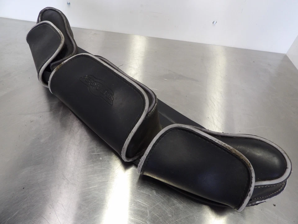 01 Harley Touring Electra Glide FLHTCI carenado delantero ala de murciélago bolsa pequeña almacenamiento Foto 4 de 4