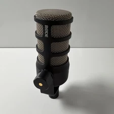 Rode PodMic Dynamic Broadcast Microphone, Black, Great Condition 