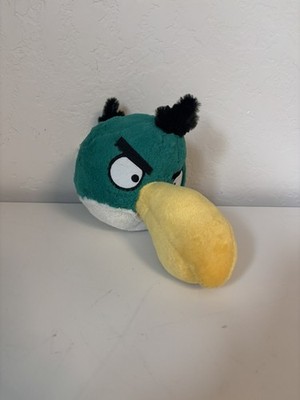 Angry Birds Hal Toucan Plush Green Bird Commonwealth Beak  5 x 9 in