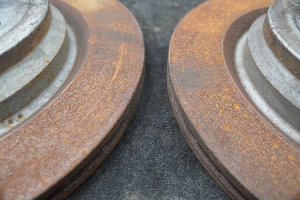 Conjunto rotor de freio a disco traseiro 1664230600 Mercedes GLE43 GLE350 ML350 C292 W166 13-19 - Imagem 3 de 4