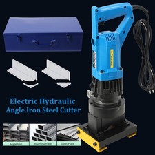 Electric Hydraulic Angle Iron Steel Cutter Machine 45° Edge/ Curved Arc Cutting