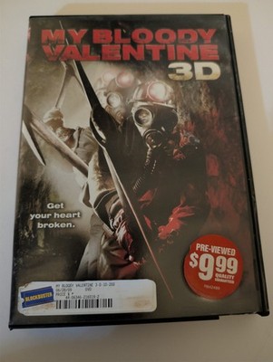 Lionsgate My Bloody Valentine 3D DVD Horror R Widescreen Commentary Subtitles