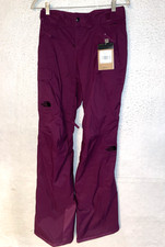 The North Face Women's XS Long Freedom Insulated Snow Pants Pamplona Purple NWT