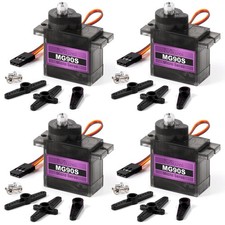 Miuzei MG90S 9G Micro Servo Motor Metal Gear for RC mini small tiny mirco