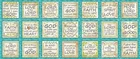 Rejoice Inspirational Sayings Religious Patches 18x44" Cotton Fabric Panel
