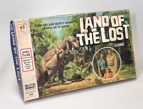 Vintage 1975 MILTON BRADLEY LAND OF THE LOST Board Game Complete in Original Box