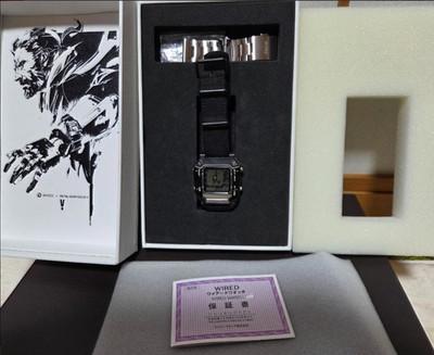 WIRED METAL GEAR SOLID V TPP Wrist watch Wrist watch Limited to