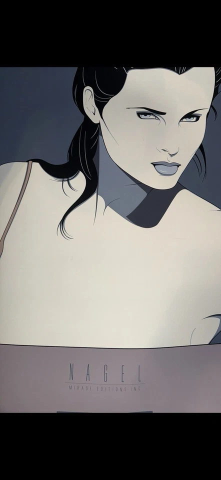 Patrick Nagel NC14 DAKOTA Edición Mirage Serigrafía 36x24 Foto 4 de 4