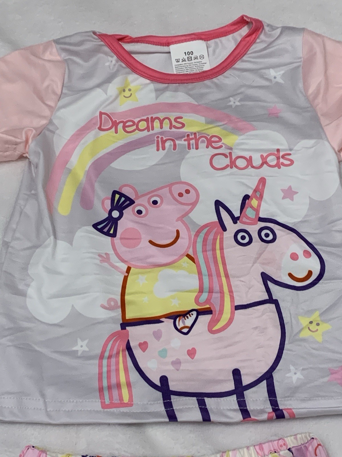 Peppa pig unicorn Pyjama set. 4-5 years Brand new image 2