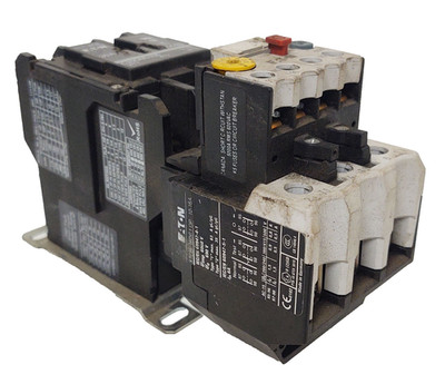  Eaton C25DND330 Contactor with Overloads 440-480V Coil 30 Amp