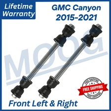 Pair MOOG OEM Front Sway Bar Links For 2015-2021 GMC Canyon Lifetime Warranty