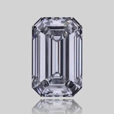 Cert. GIA 1.02 CT Emerald Cut Natural Mined Diamond Loose D color VS1 clarity