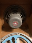 AMPRO 12" Speaker for Film Projector Original USA Wood Case Vintage NICE — photo 6
