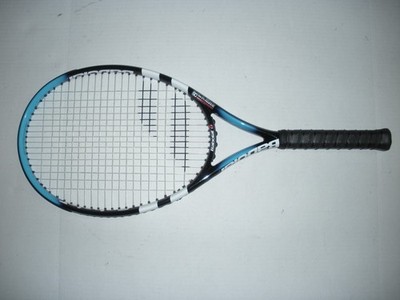 BABOLAT PURE DRIVE TEAM OS 110 TENNIS RACQUET 4 1/4 27.5'' (NEW STRINGS)