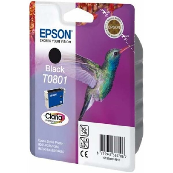 Epson Druckerpatrone T0801 (C13T08014011) Schwarz-image