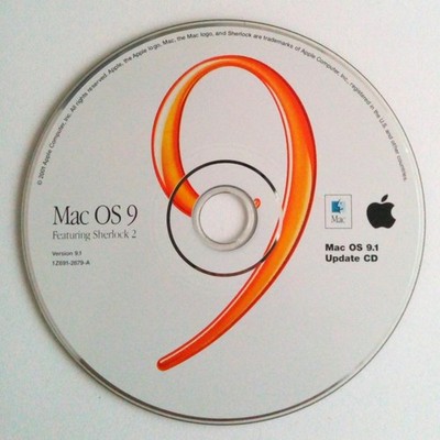 Apple Mac OS 9.1, 2001 - Update CD