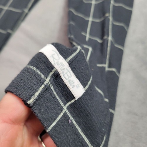 RuffleButts Girls Plaid Leggings With Button Detail - Size 4T Cotton Blend - Picture 4 of 12