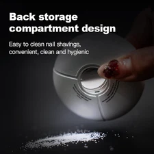 Multi-Functional Electric Nail Clipper,Dual-Speed Adjustment, Built-in Nail Clip