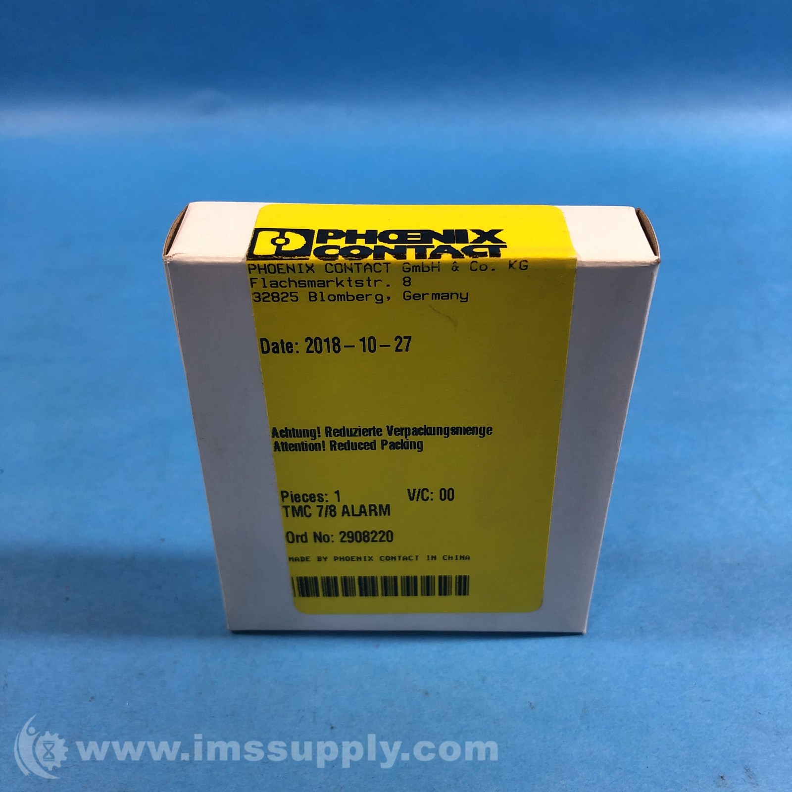 Phoenix Contact TMC 7/8 ALARM Thermomagnetic Circuit Breaker FNFP