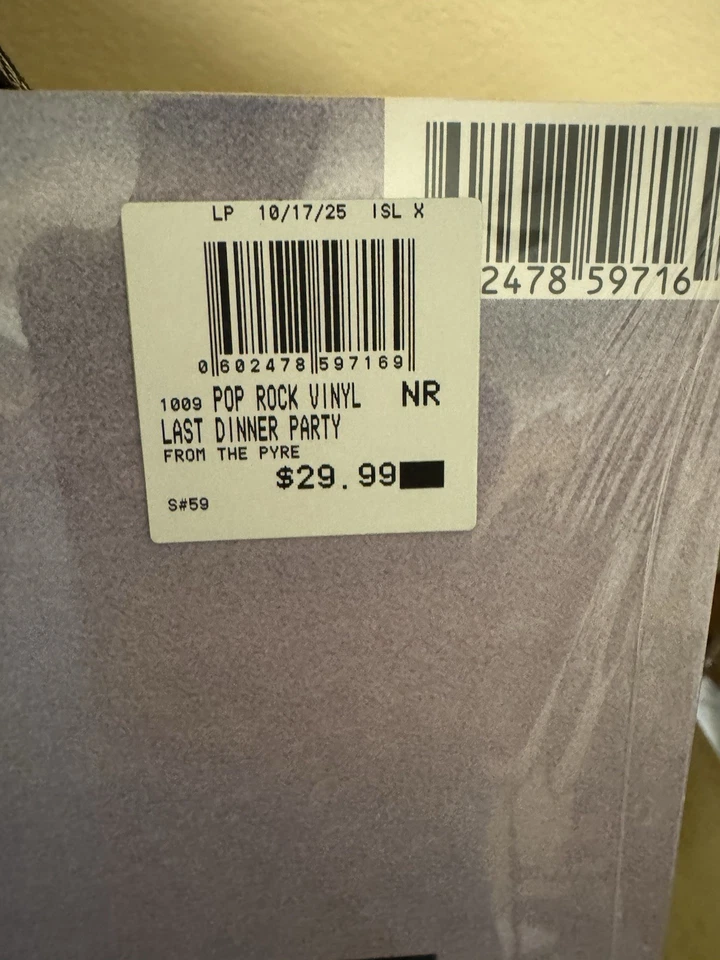 The Last Dinner Party - From The Pyre Near Mint Vinyl - Image 3 of 4