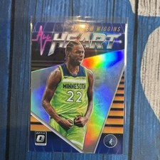 2018-19 Donruss Optic Basketball All Heart #12 Andrew Wiggins Silver Prizm