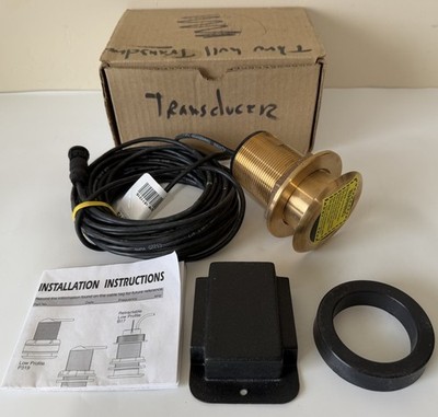 Airmar Thru-Hull Mount Transducer 200/50 KHZ Bronze Beamwidth 12/45 010 10182 00