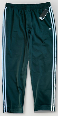 Adidas Golf Track Pant Joggers ADVR0957 Green Embroidered • Men's