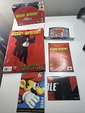 Mission: Impossible (Nintendo 64 N64, 1998) Complete in Box CIB with Poster