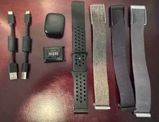 Whoop Fitness 4.0 Activity Tracker - Onyx + 3 Bands, Charger, Arm Sleeve