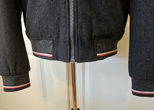 Tommy Hilfiger Sm Wool Jacket Coat Blend Full Zip Mitchell NICE! - Picture 8 of 19